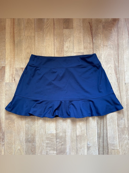 Tommy Bahama Dresses & Skirts - Tommy Bahama Navy Mini Skirt or Skort with Ruffle Hem XL